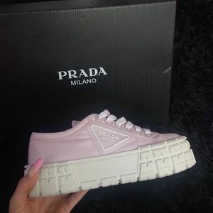Platform Prada shoes